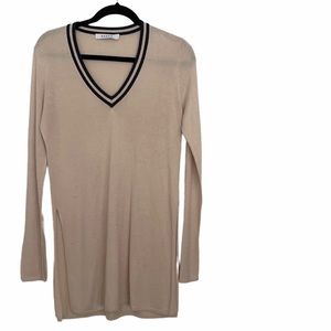 Kokun Women’s Cashmere Bamboo long V Neck Sweater